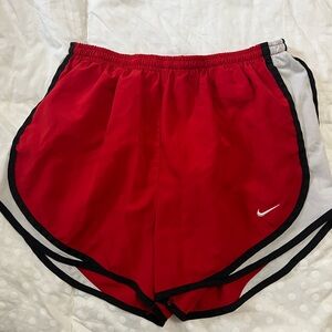 Nike Women's Red Athletic Shorts size M